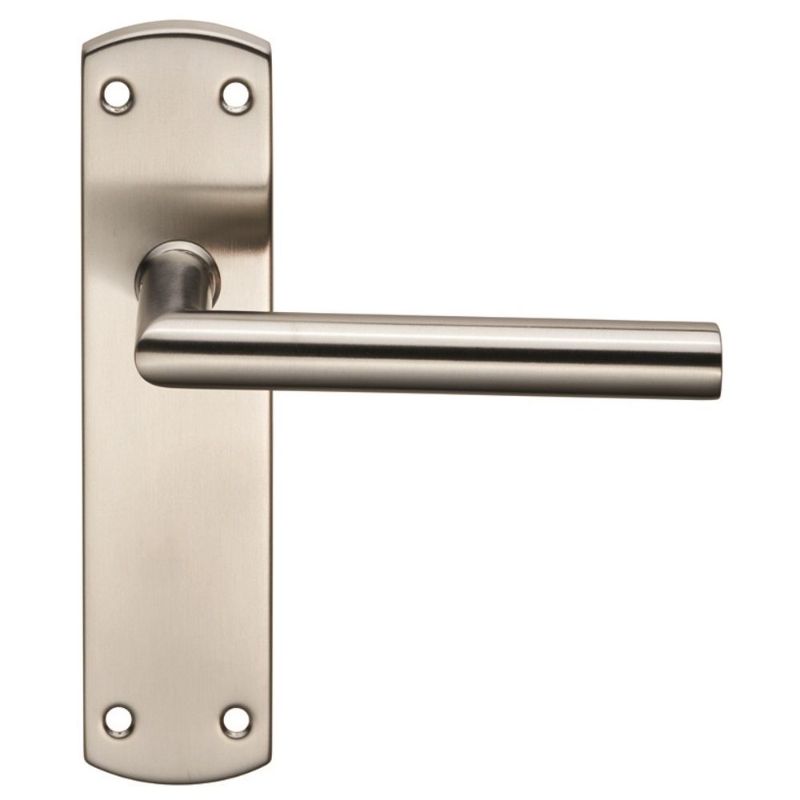 Carlisle Brass Steelworx Residential Mitred Lever on Latch Backplate