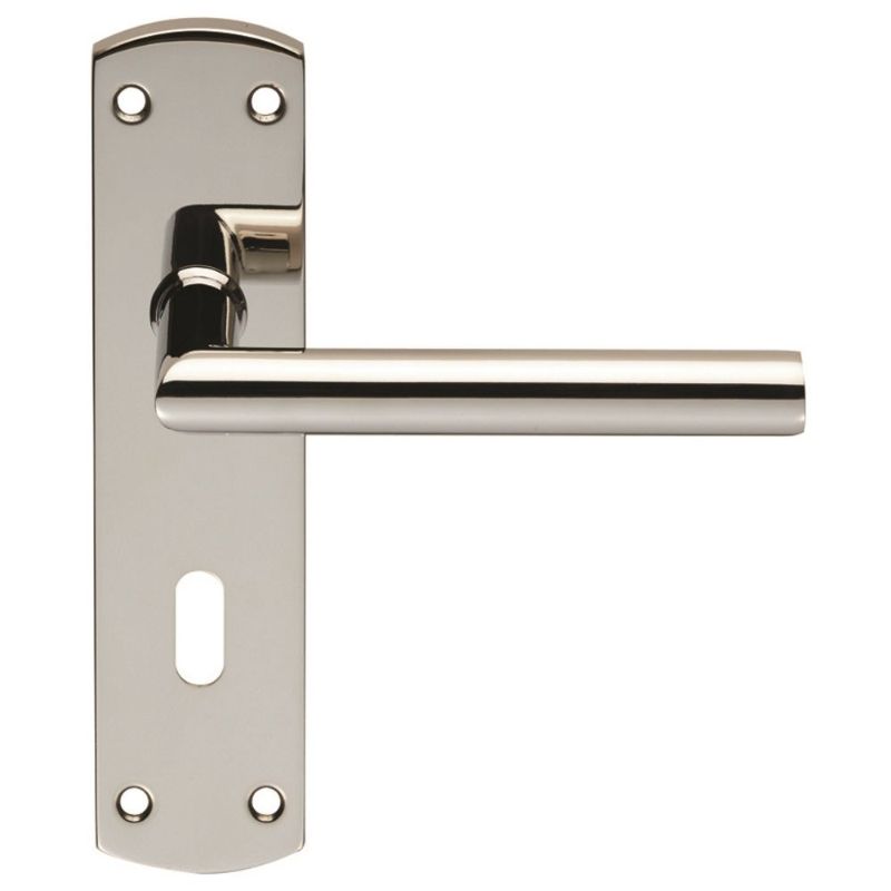 Carlisle Brass Steelworx Residential Mitred Lever on Lock Backplate