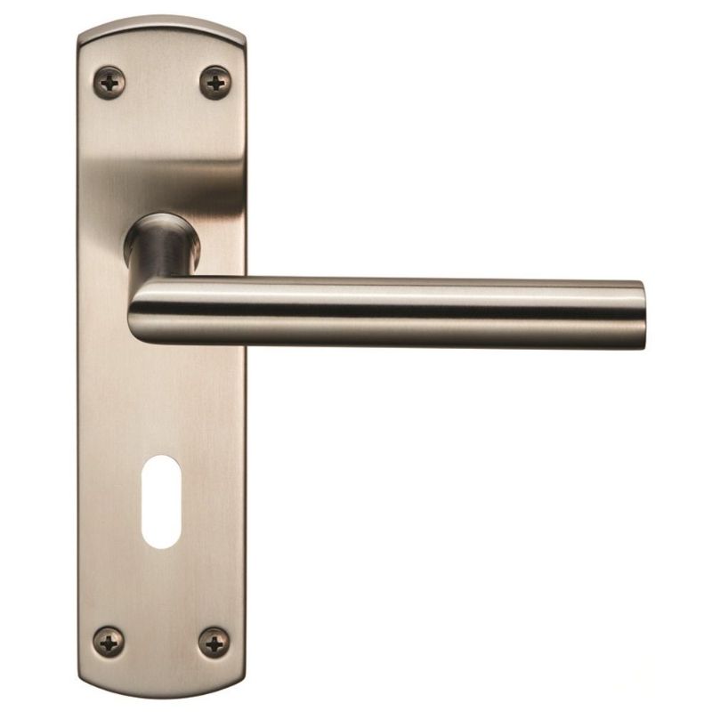 Carlisle Brass Steelworx Residential Mitred Lever on Lock Backplate