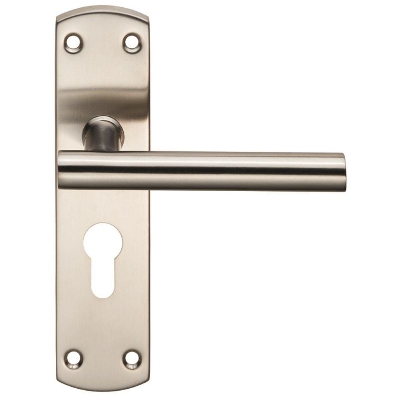 Carlisle Brass Steelworx Residential T Bar Lever on Euro Lock Backplate
