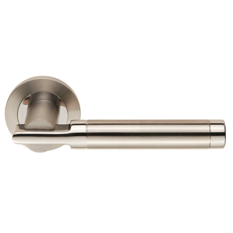 Carlisle Brass Steelworx SWL Berna Lever on Rose