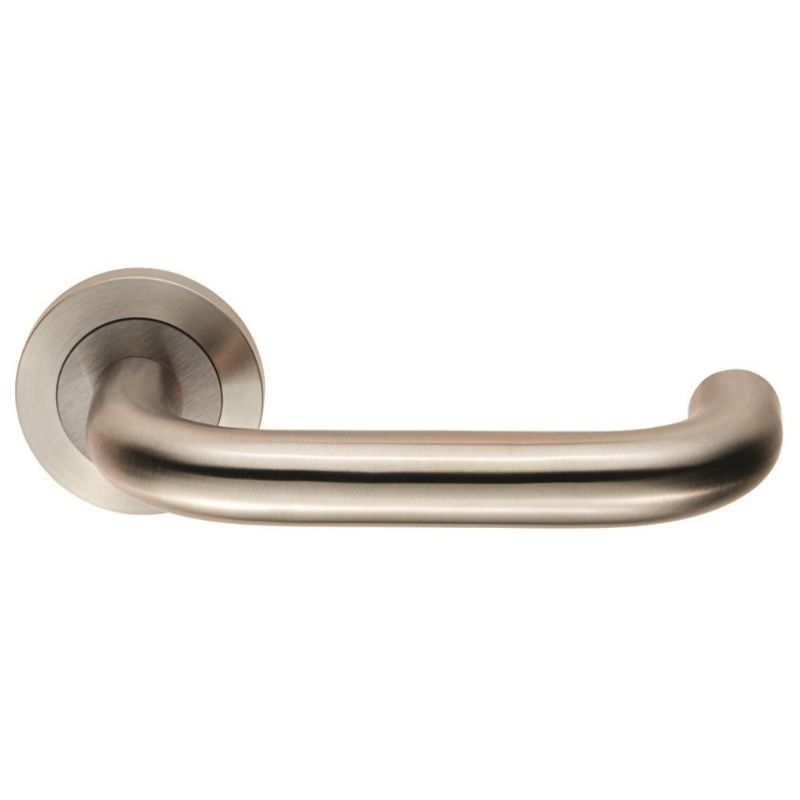 Carlisle Brass Steelworx SWL Nera Lever on Rose
