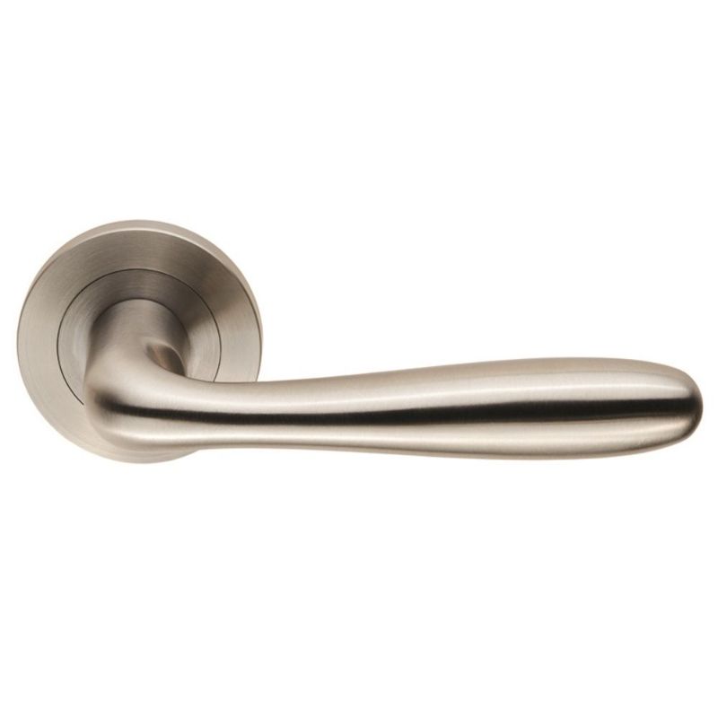 Carlisle Brass Steelworx SWL Peninsula Lever on Rose