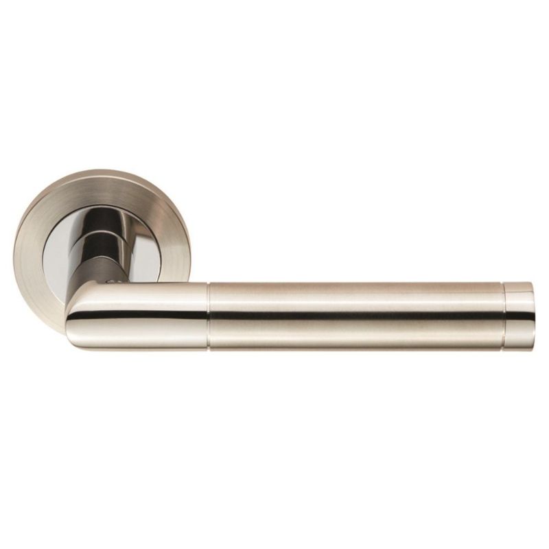 Carlisle Brass Steelworx SWL Treviri Lever on Rose