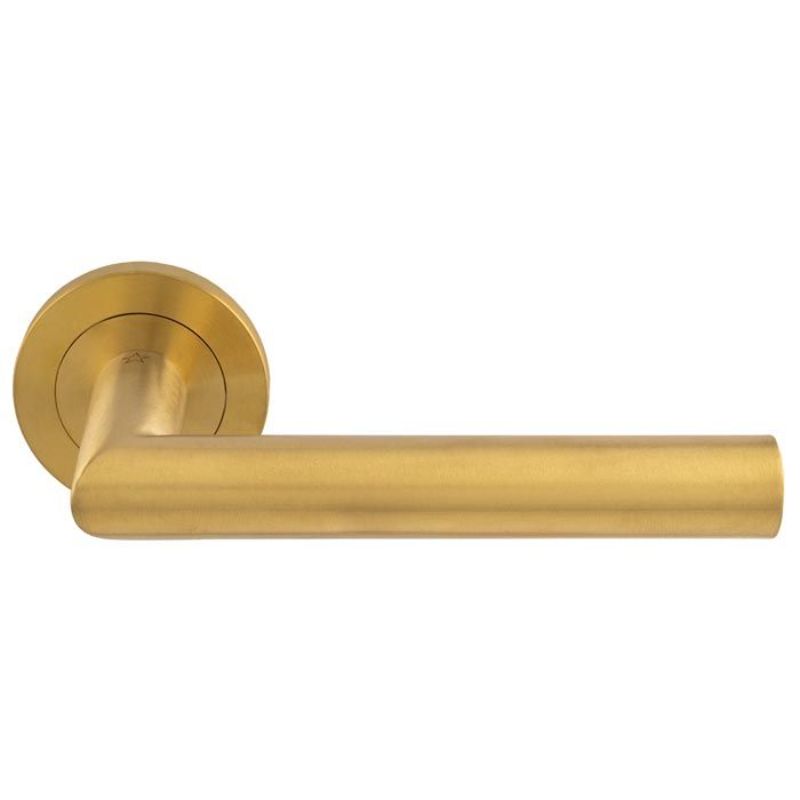 Carlisle Brass Steelworx SWL Treviri Lever on Rose