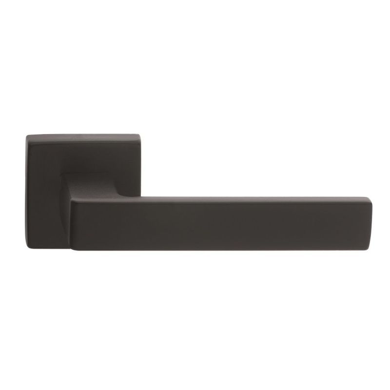 Carlisle Brass Techna Lever on Square Rose Matt Black