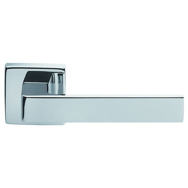 Carlisle Brass Techna Lever on Square Rose Polished Chrome