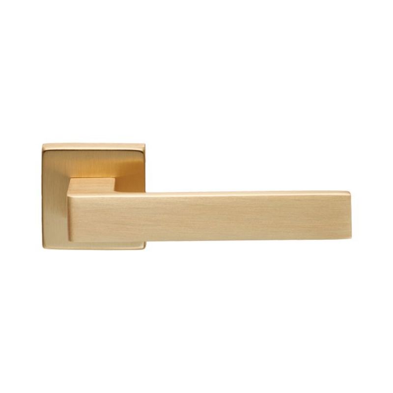Carlisle Brass Techna Lever on Square Rose Satin Brass