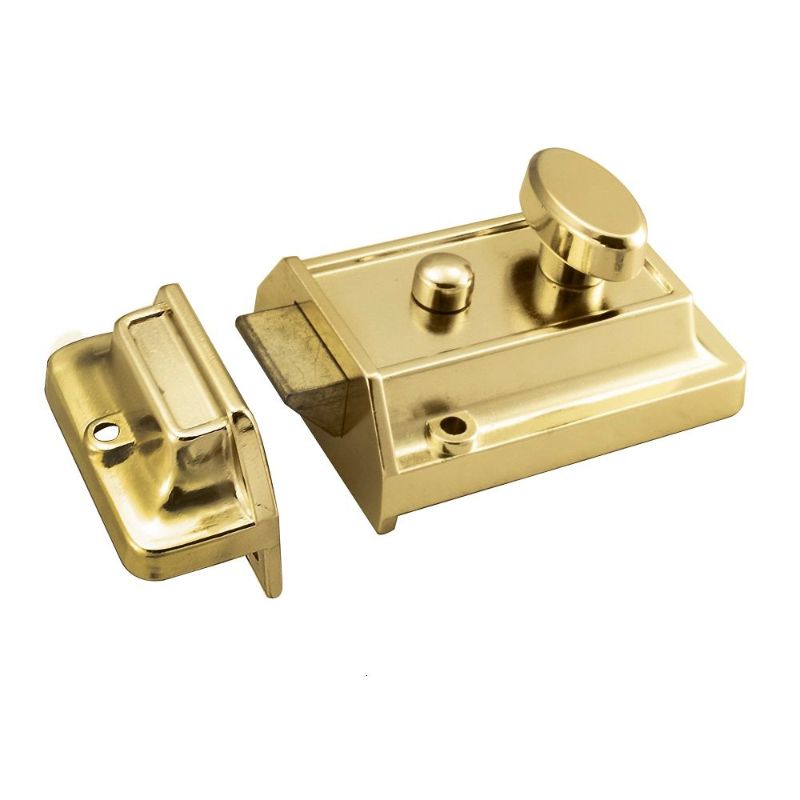 Carlisle Brass Traditional Rim Cylinder Nightlatch 60mm