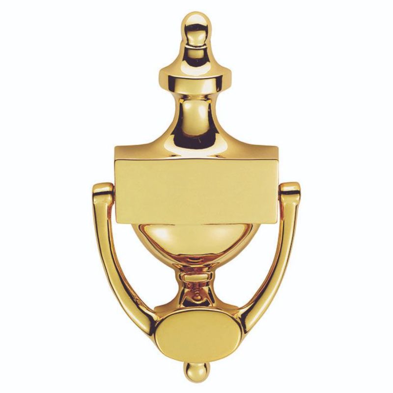 Carlisle Brass Victorian Urn Door Knocker 196mm Polished Brass