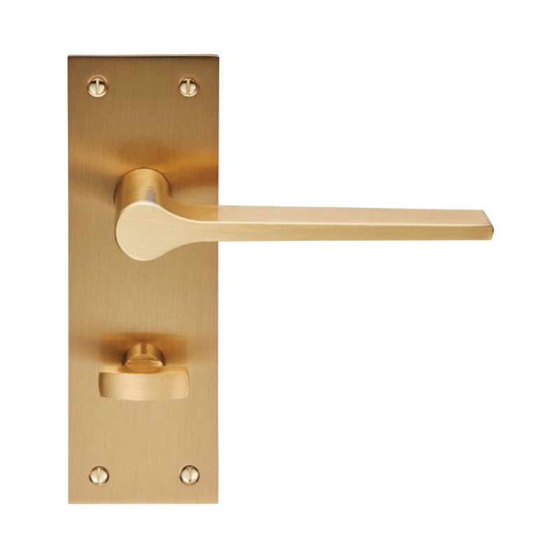 Carlisle Brass Velino Lever on Backplate Bathroom 57mm
