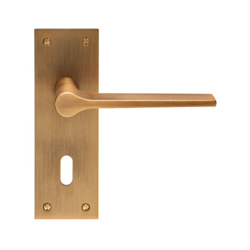 Carlisle Brass Velino Lever on Backplate Lock 57mm