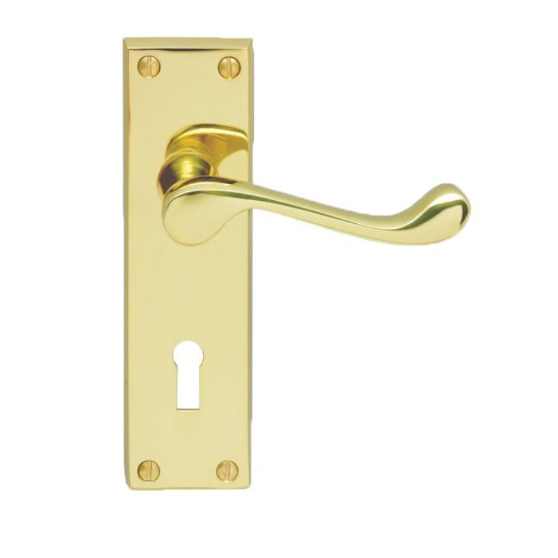 Carlisle Brass VICTORIAN SCROLL - LEVER LOCK FURNITURE (CONTRACT RANGE)
