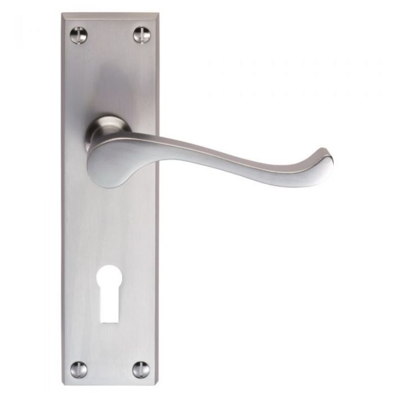 Carlisle Brass VICTORIAN SCROLL - LEVER ON LOCK BACKPLATE