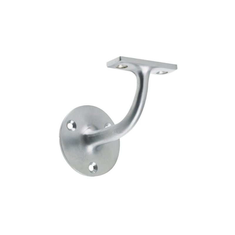 Handrail Bracket (Heavyweight)-Satin Chrome