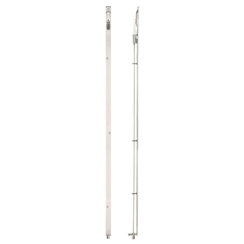Lever Action Flush Bolt 20 x 914mm-Satin Stainless