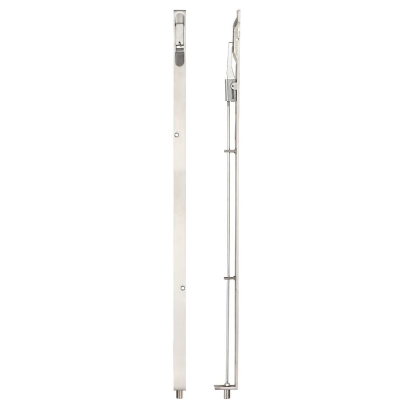Lever Action Flush Bolt 20 x 609mm-Satin Stainless