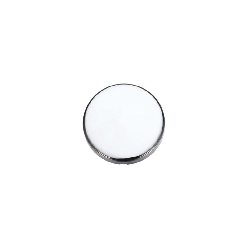 Blank Profile Escutcheon 52mm dia-Polished Chrome