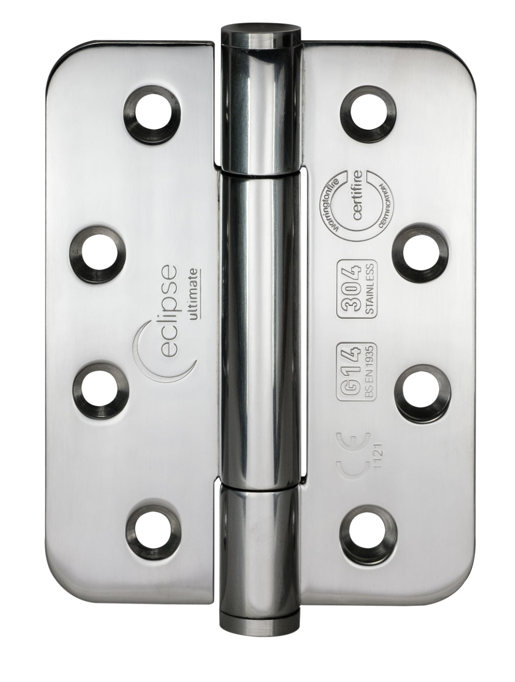 Frisco 102x76x3mm PSS Concealed Bearing Hinge Radius G14 SS304