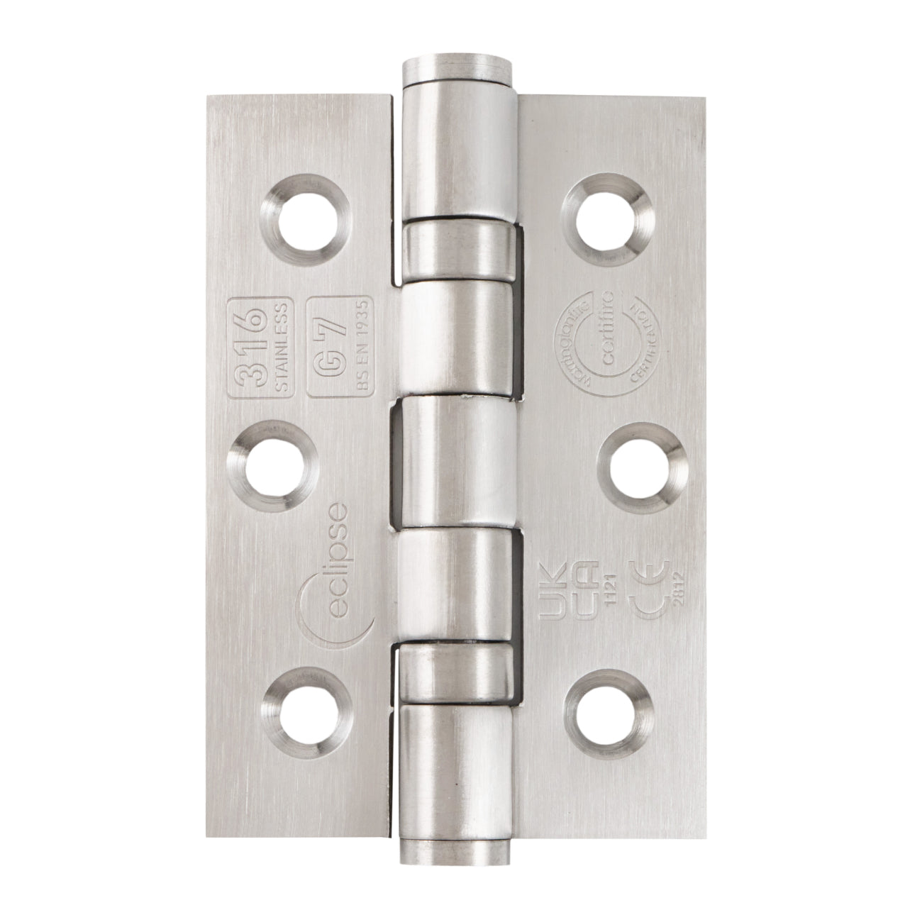 Frisco 76x51x2mm SSS Ball Bearing Hinge SUS-316 Grade 7