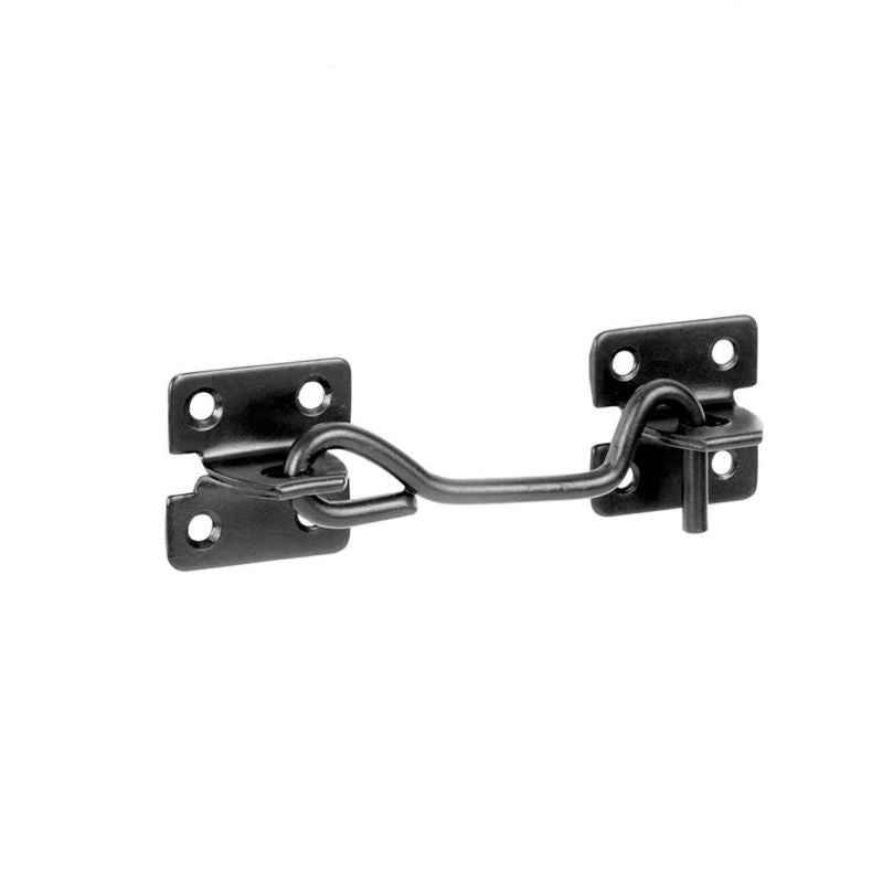 Iron cabin Hook Black 6" - 150mm