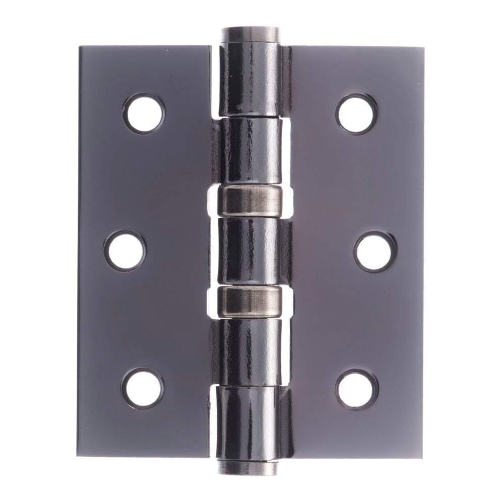 Atlantic Ball Bearing Hinges 3" x 2.5" x 2.5mm set of 3 - Black Nickel