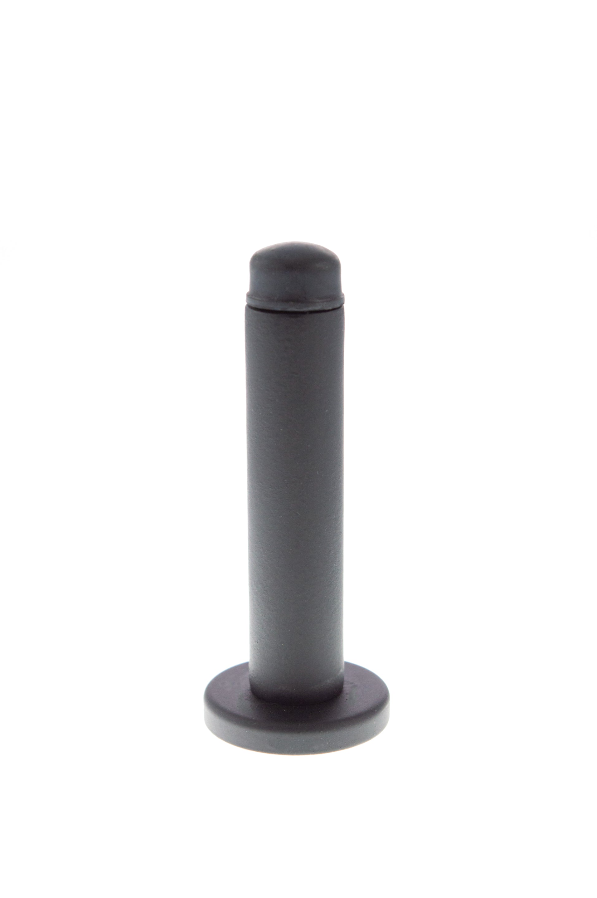 Atlantic Premium Wall Mounted Door Stop on Concealed Fix Rose - Matt Black