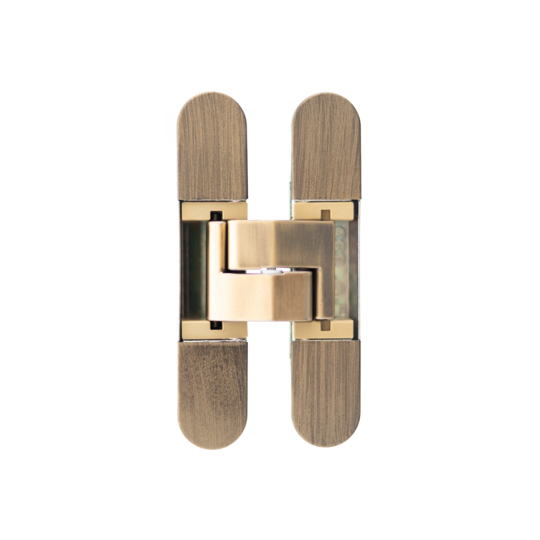 AGB Eclipse Fire Rated Adjustable Concealed Hinge - Matt Antique Brass
