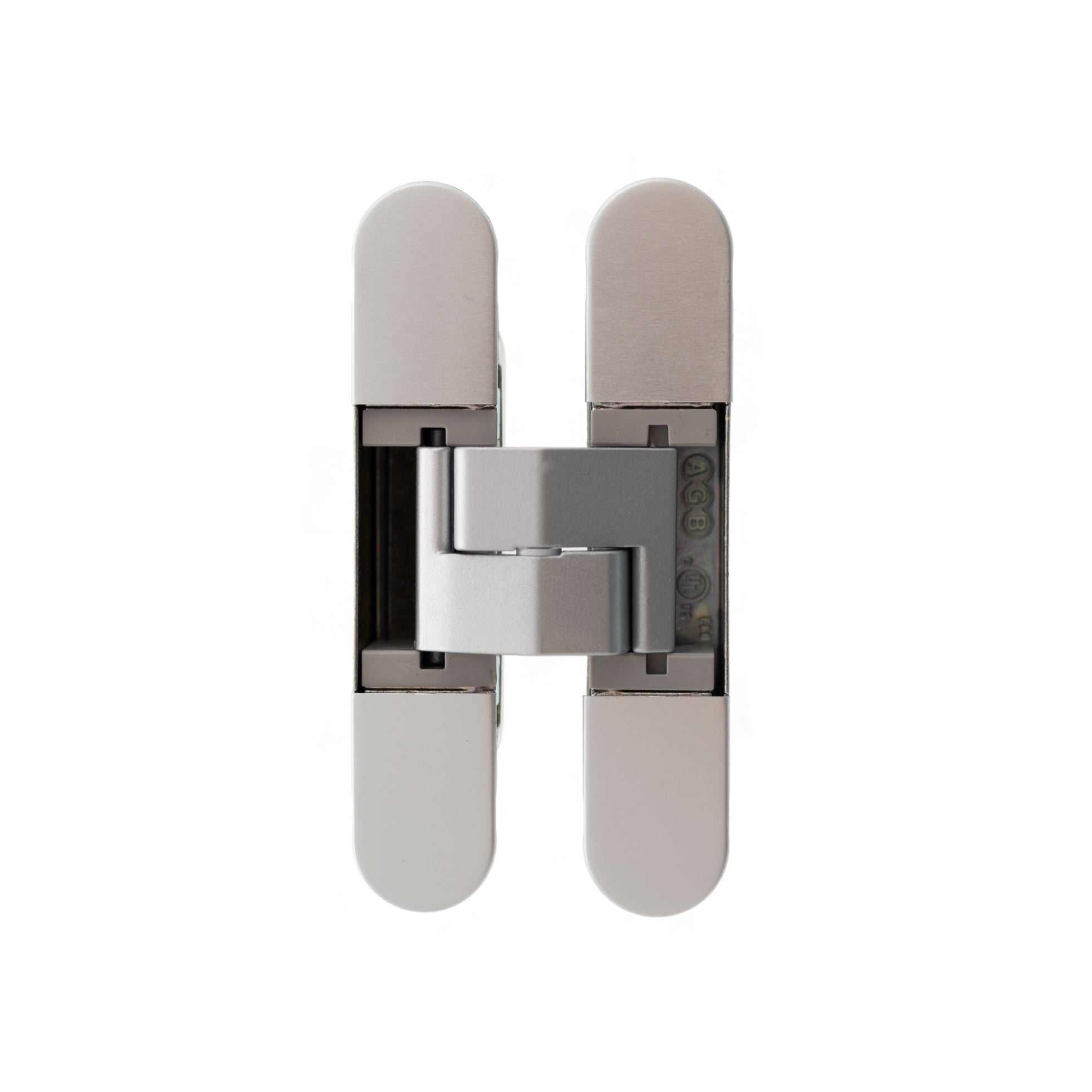 AGB Eclipse Fire Rated Adjustable Concealed Hinge - Satin Chrome
