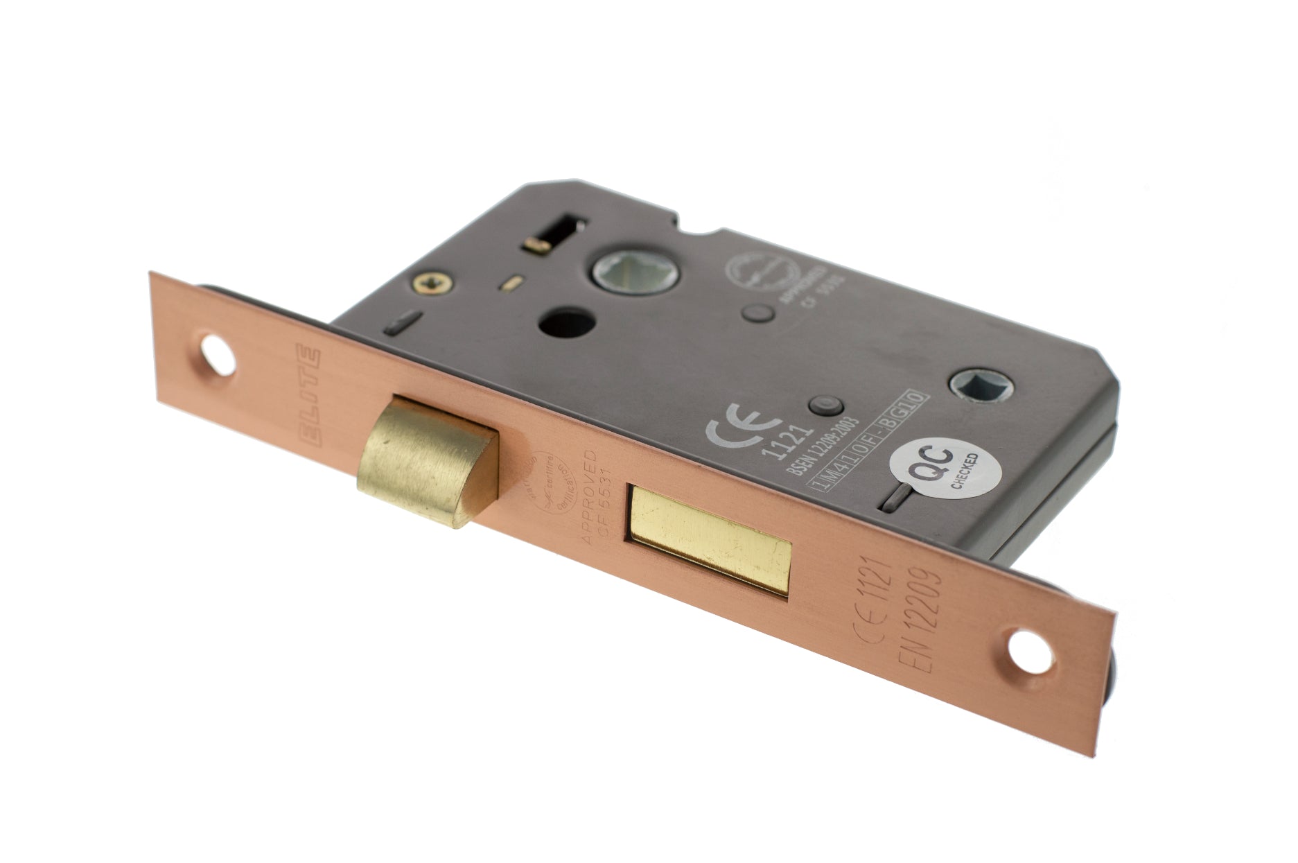 Atlantic Bathroom Lock [CE] 2.5" - Urban Satin Copper