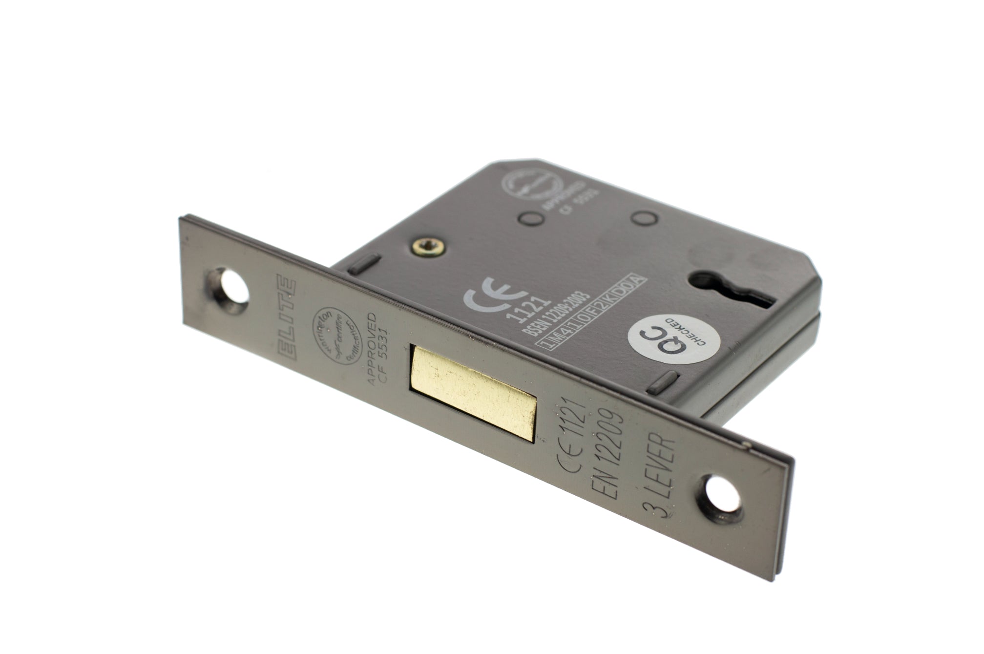 Atlantic 3 Lever Key Deadlock [CE] 3" - Urban Bronze