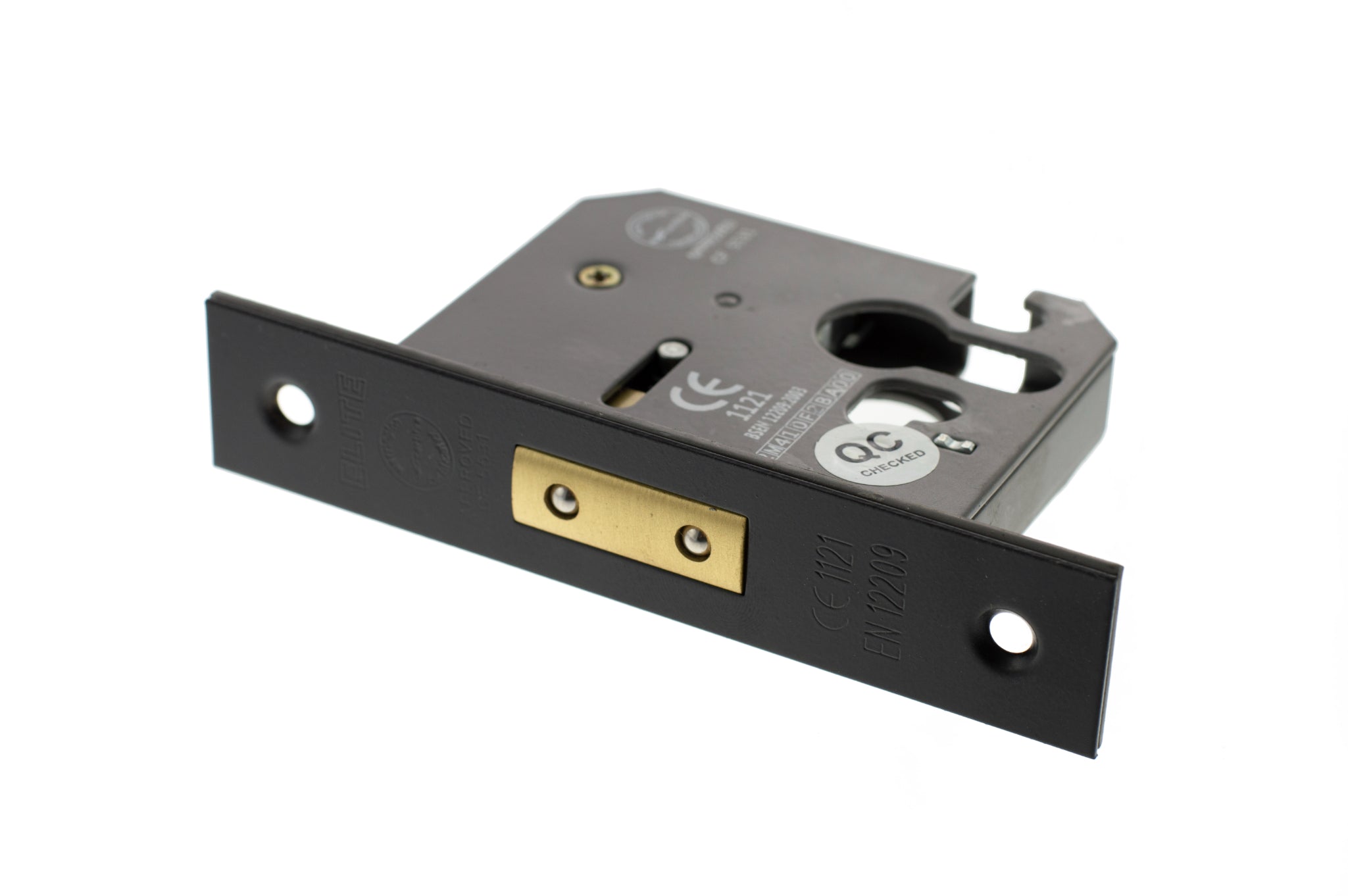 Atlantic Euro Deadlock [CE] 2.5" - Matt Black