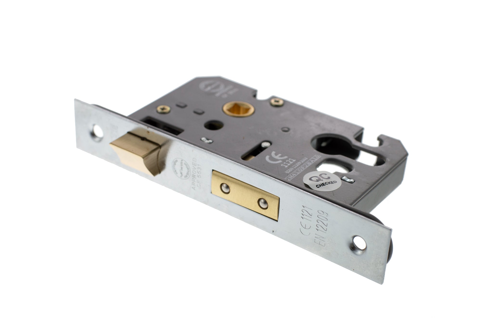 Atlantic Euro Sashlock [CE] 2.5" - Satin Chrome