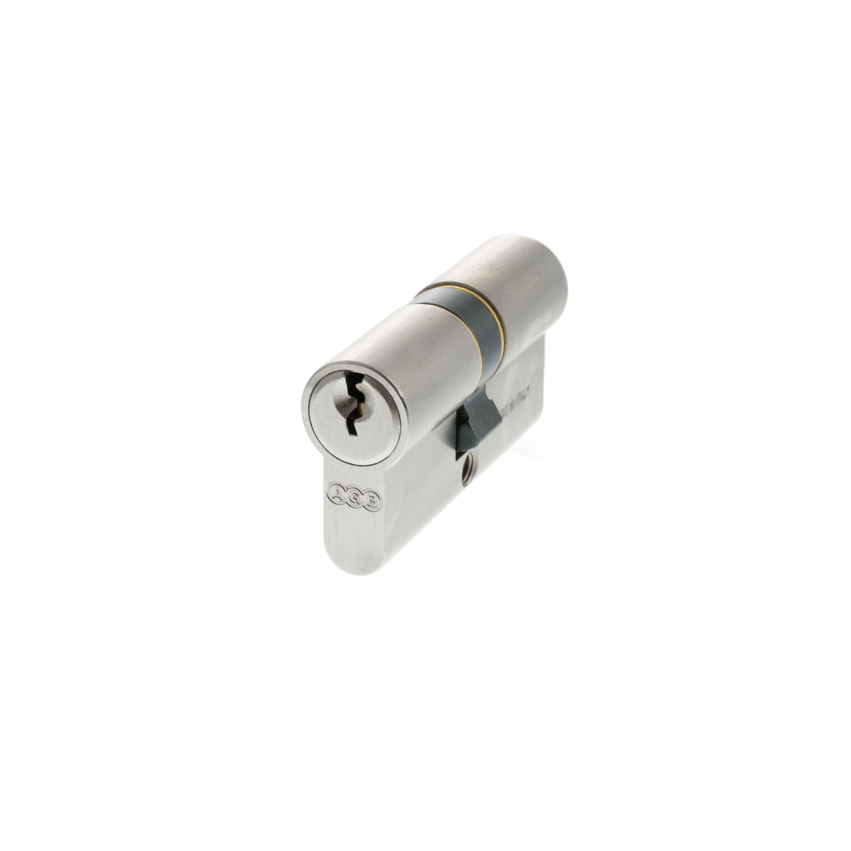 AGB Euro Profile 5 Pin Double Cylinder Keyed Alike 30-30mm (60mm) - Satin Chrome