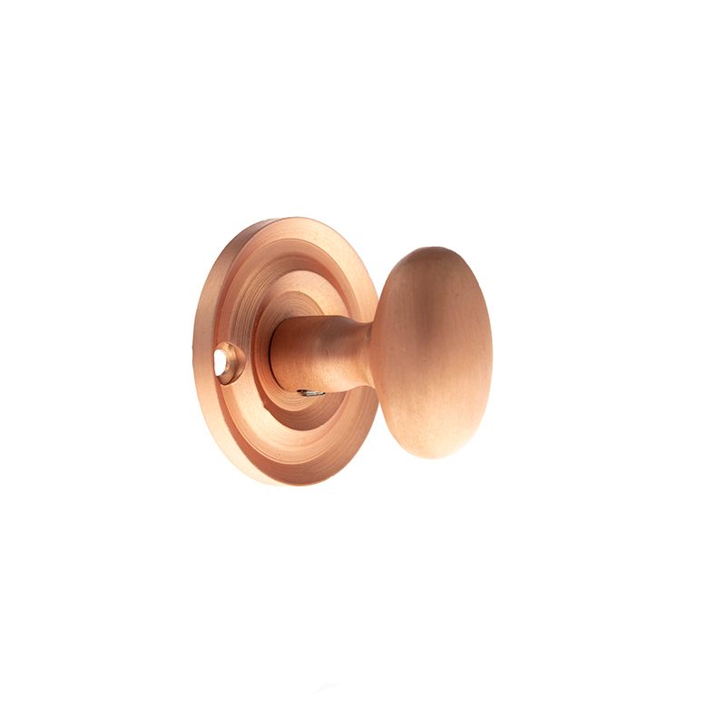 Old English Solid Brass Oval WC Turn and Release - Urban Satin Copper