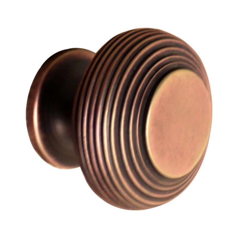 Beehive Large 40mm Cupboard Knob Aged Bronze