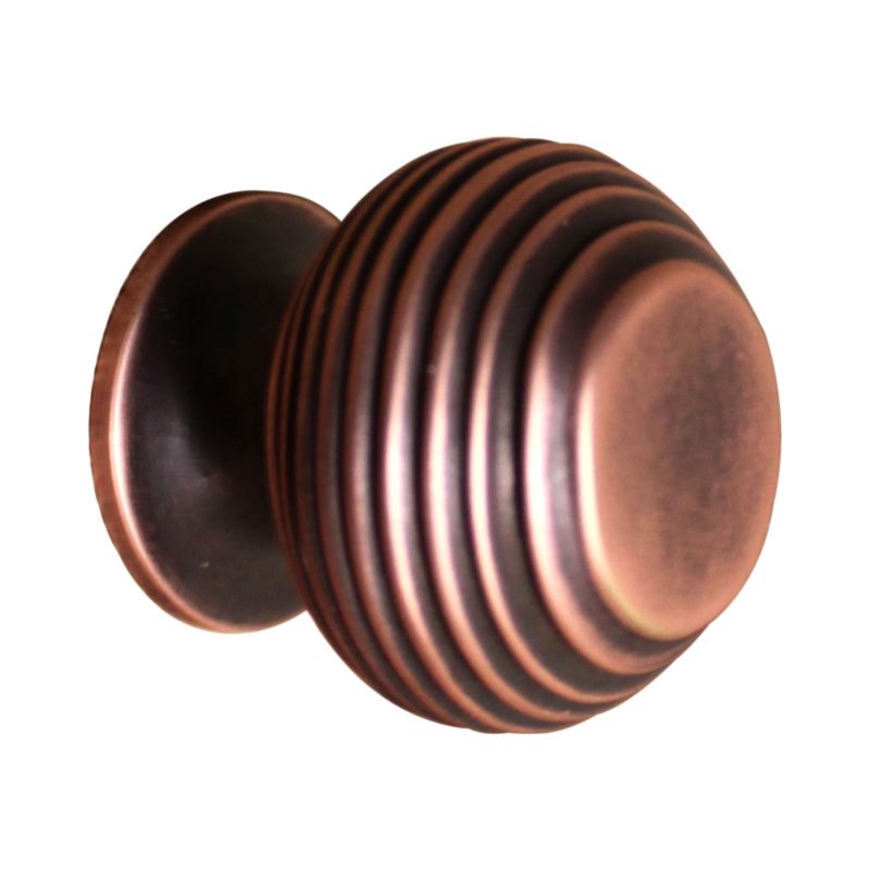 Beehive Small 30mm Cupboard Knob Aged Bronze