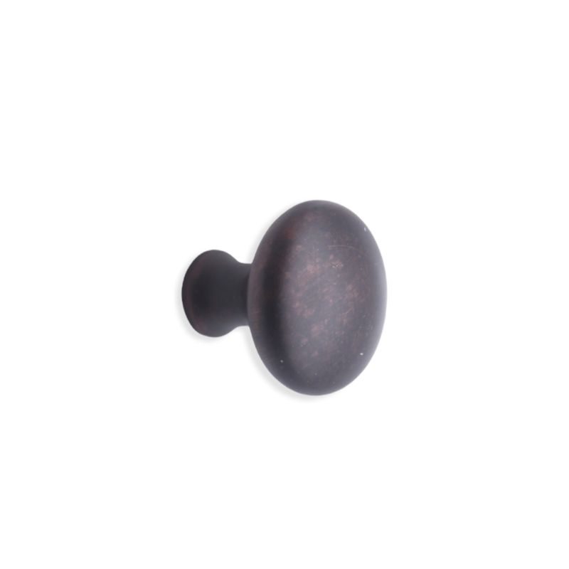 Mushroom 32mm Cupboard Knob Aged Bronze