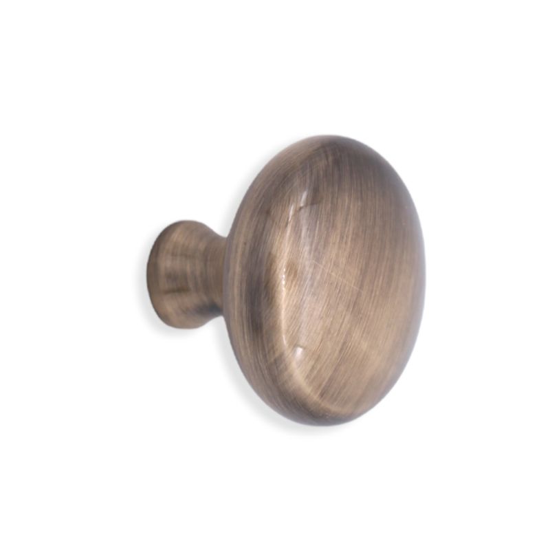 Mushroom 38mm Cupboard Knob Antique