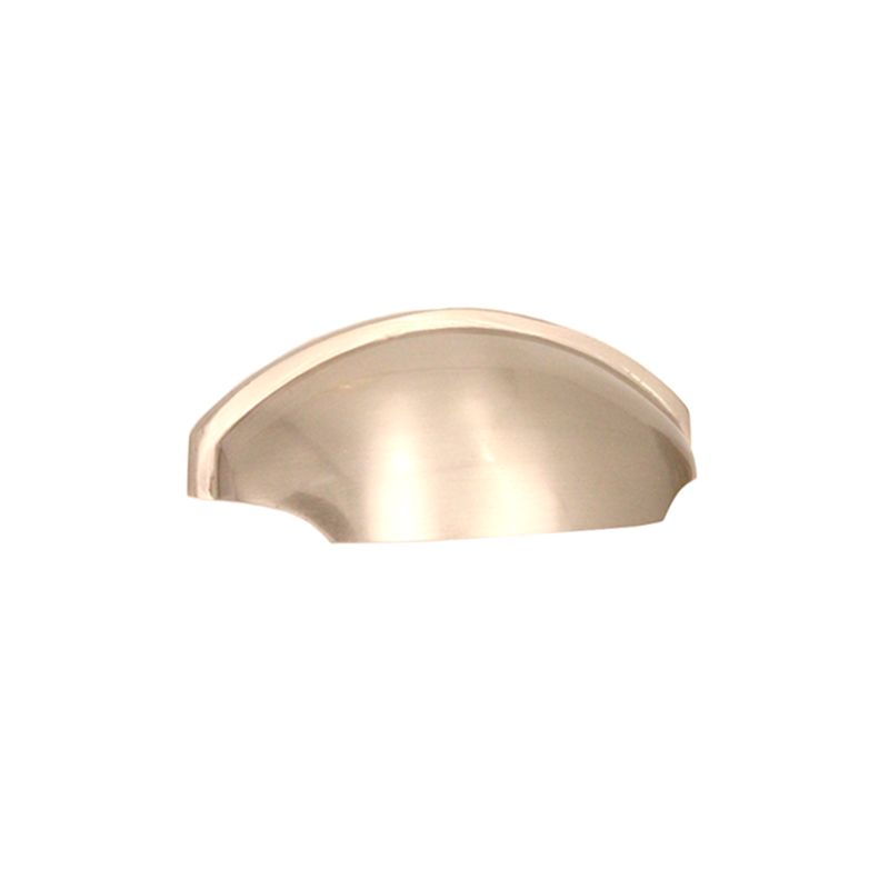 Tulip Cup Drawer Pull Satin Nickel