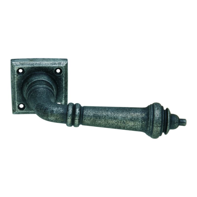 Handle on Square Rose Pewter