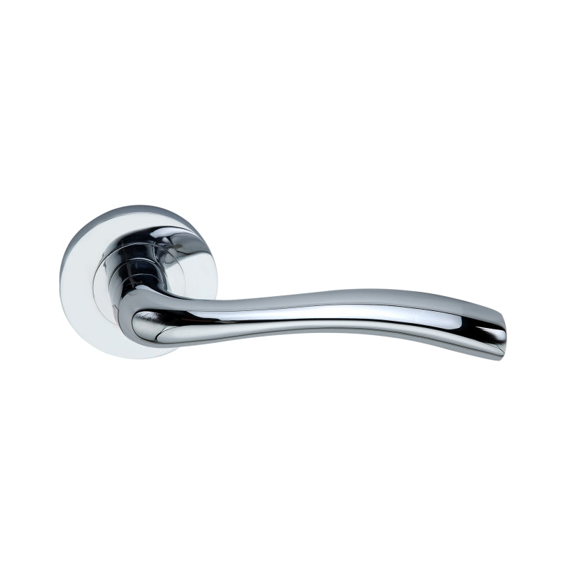 Zofie Lever Door Handle Polished Chrome