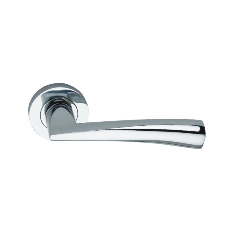 Lego Lever Door Handle Polished Chrome