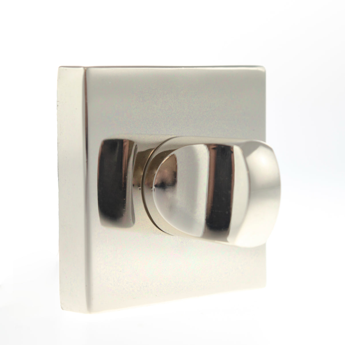 Senza Pari WC Turn and Release *for use with ADBCE* on Flush Square Rose - Polished Nickel