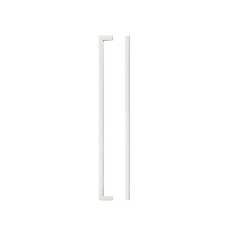Square Block Cabinet handle 320mm CTC Brushed Nickel Finish-Brushed Nickel Finish