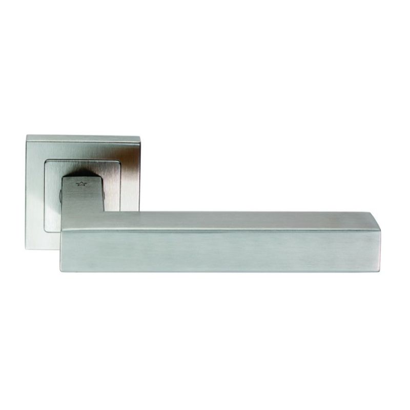 Carlisle Brass Alvar Designer Lever on Sprung Square Rose