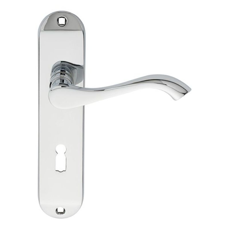 Carlisle Brass Andros Lever on Lock Backplate