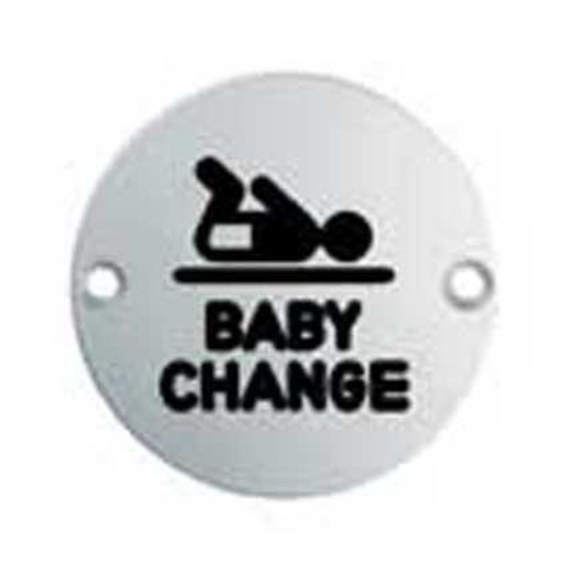 Carlisle Brass Signage Baby Change Symbol