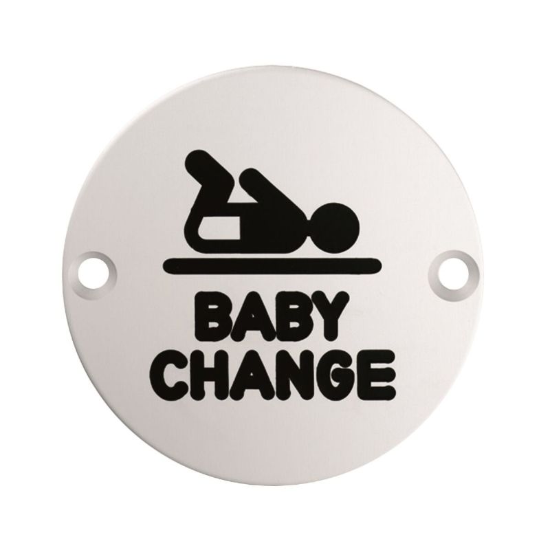 Carlisle Brass Signage Baby Change Symbol