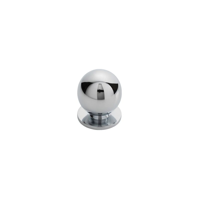 Carlisle Brass Ball Knob Polished Chrome 30mm